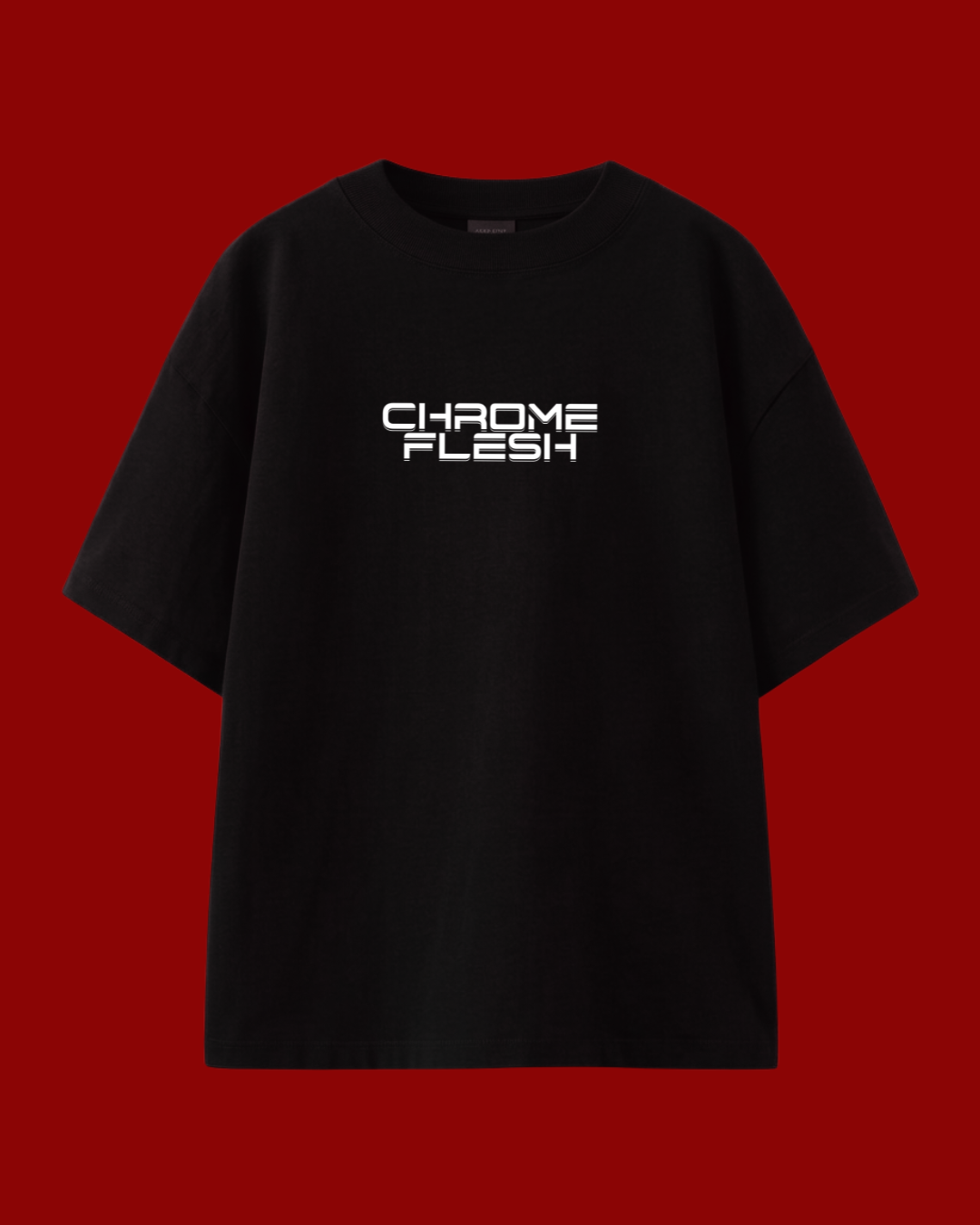 Black Oversized Tshirt - Drip 4