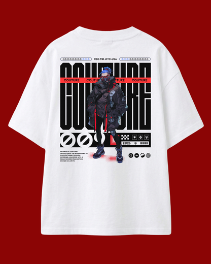 Black Oversized Tshirt - Drip 4